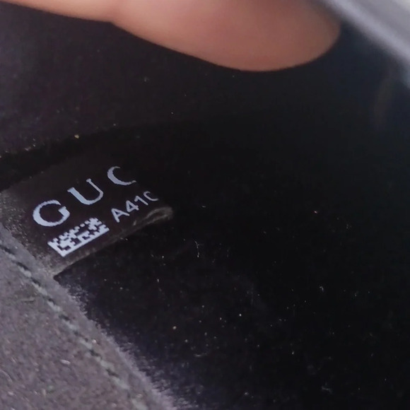 NWOT GUCCI Patent Leather Romy Clutch Black - Picture 9 of 9